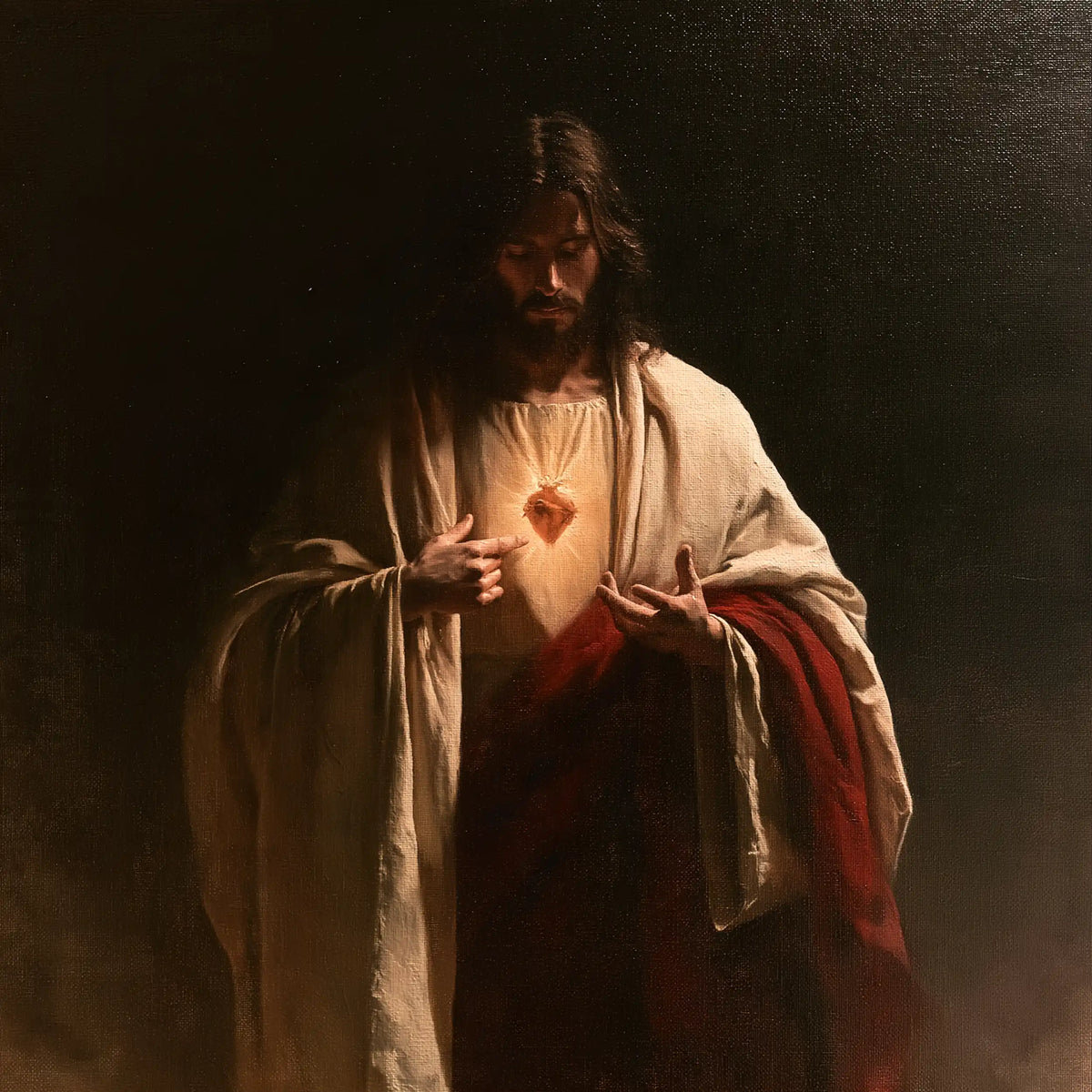 The Sacred Heart of Jesus — The Heart in the Hollow of Darkness