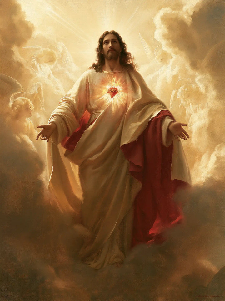 The Sacred Heart of Jesus — Welcome in the Gentleness of Clouds
