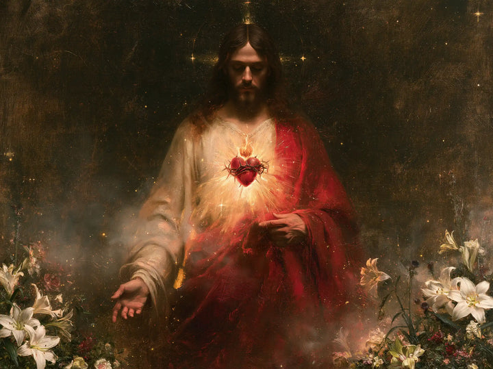 Sacred Heart of Jesus - Symbolist · Landscape n° 3