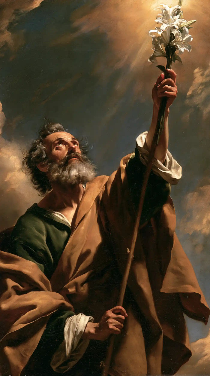 Saint Joseph – Theatrical Baroque · Portrait no. 4