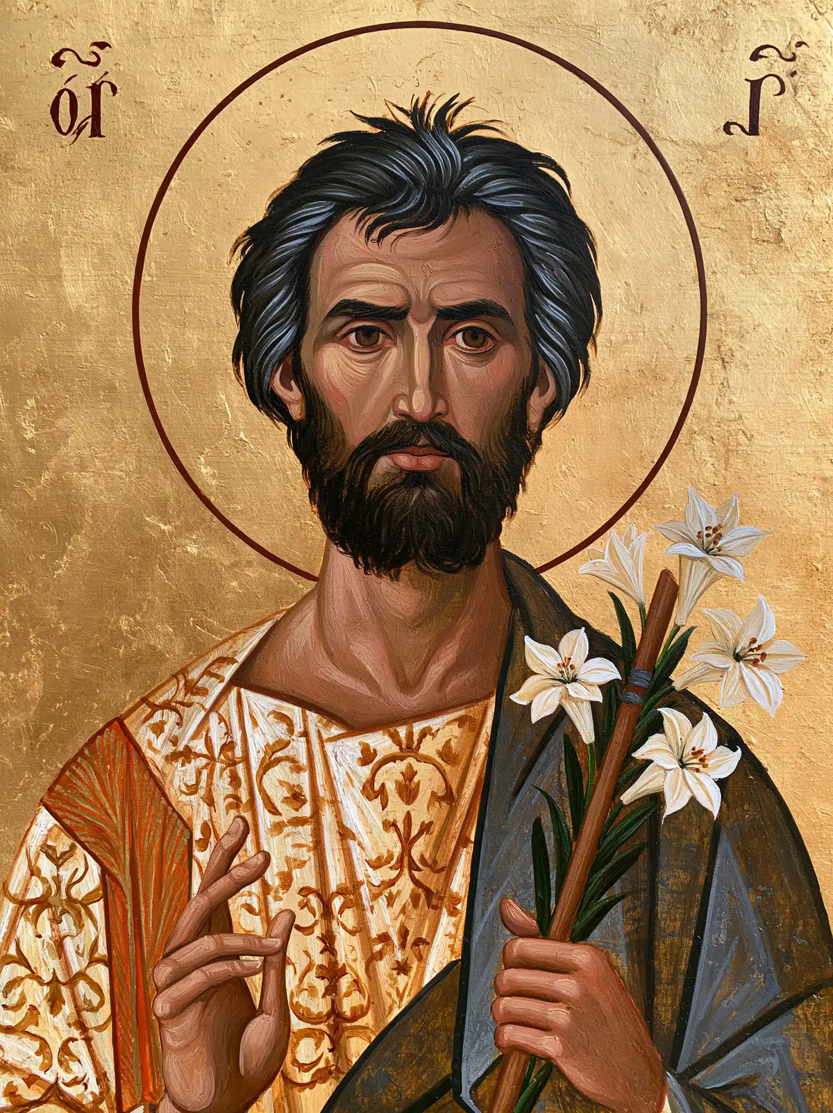 Saint Joseph – Contemporary Byzantine · Portrait no. 15