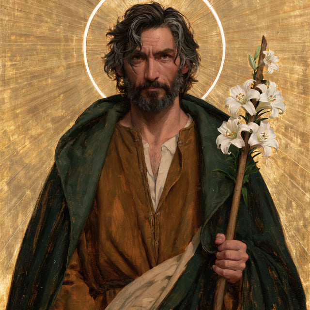 Saint Joseph – Sacred Gold · Square no. 4