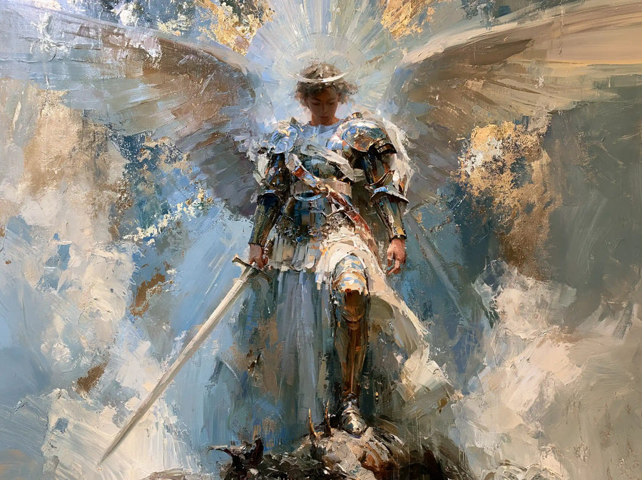 Saint Michael the Archangel – Impressionist · Landscape no. 2