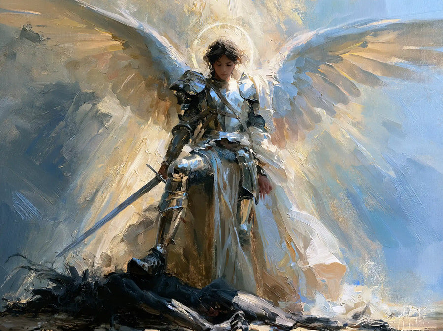 Saint Michael the Archangel – Impressionist · Landscape no. 4
