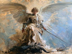 Saint Michael the Archangel – Impressionist · Landscape no. 8