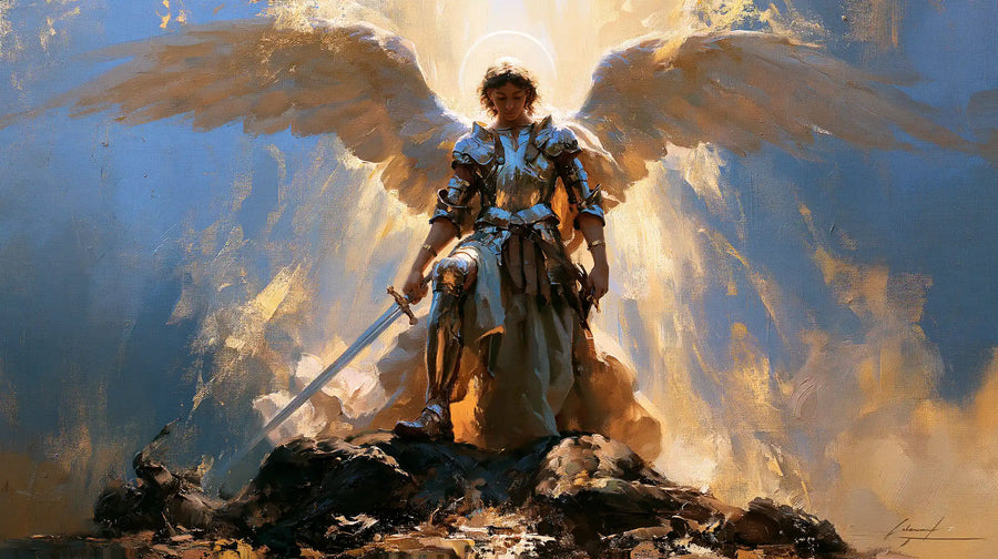 Saint Michael the Archangel – Impressionist · Landscape no. 9