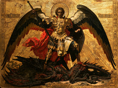 Saint Michael the Archangel – Sacred Gold · Landscape no. 3