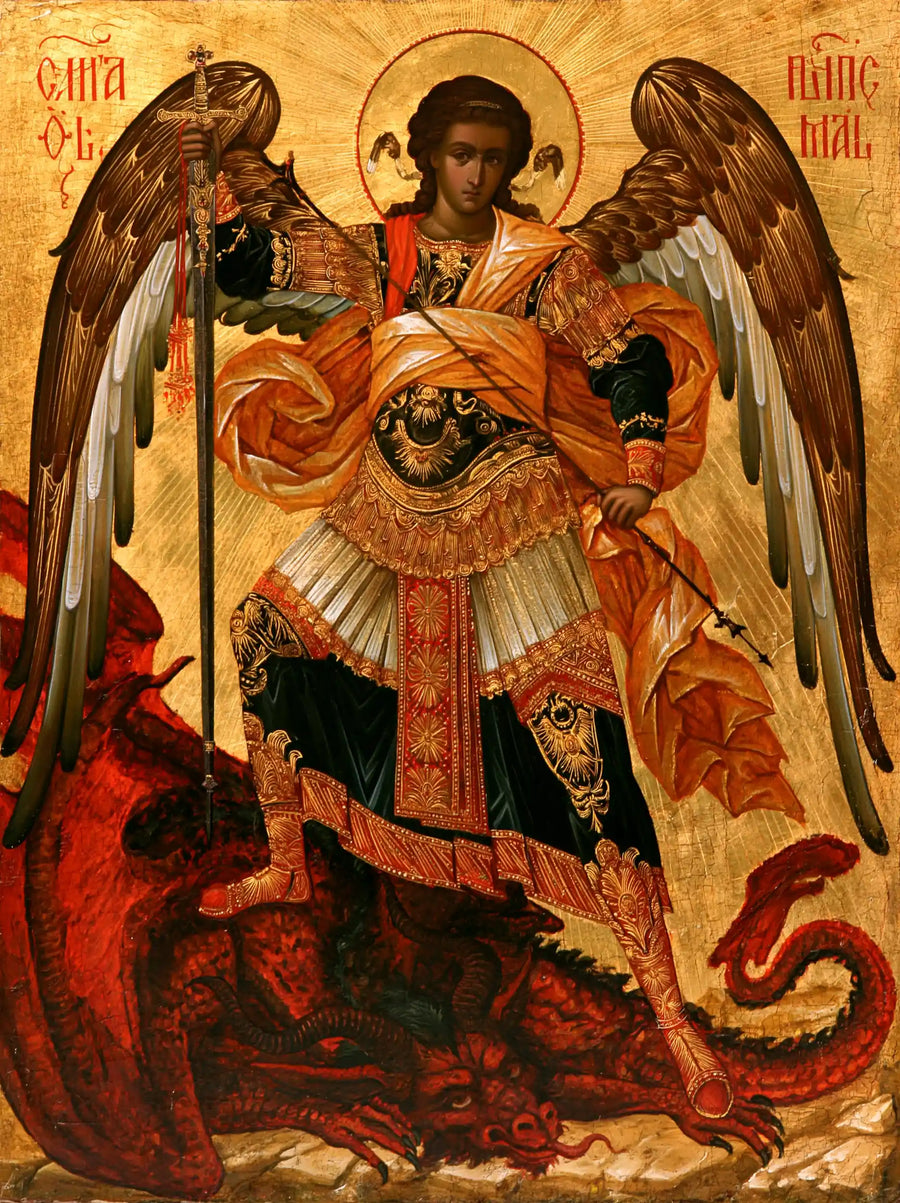 Saint Michael the Archangel – Sacred Gold · Portrait no. 11