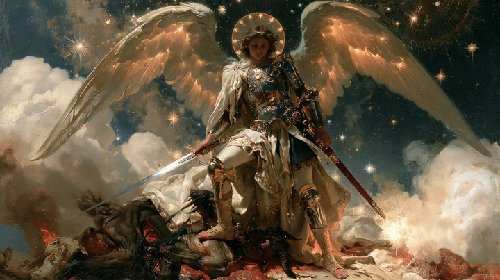 Saint Michael the Archangel – Symbolist · Landscape no. 10