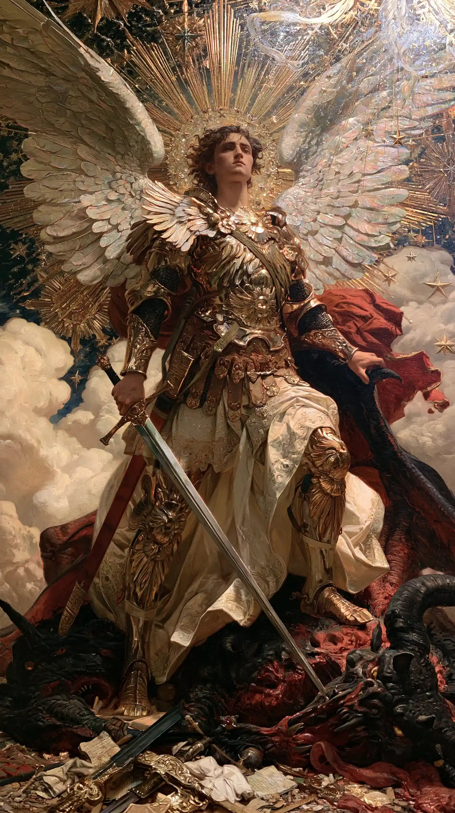 Saint Michael the Archangel – Symbolist · Portrait no. 7