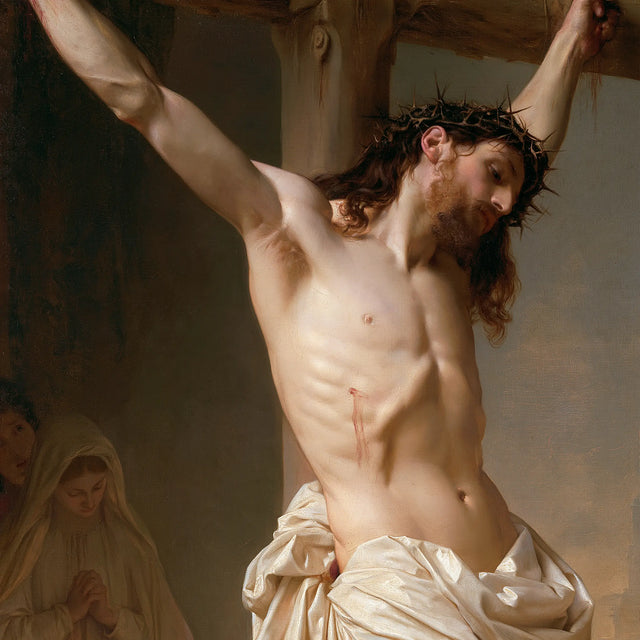 The Crucifixion – Burgundy Light upon the Cross
