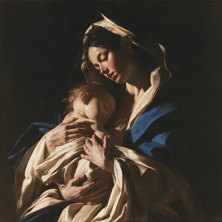 The Virgin and Child — Hands around Ivory Sleep