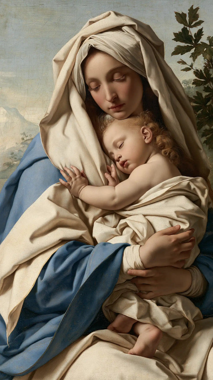 Virgin Mary and Child Jesus - Florentine Renaissance · Portrait n° 11