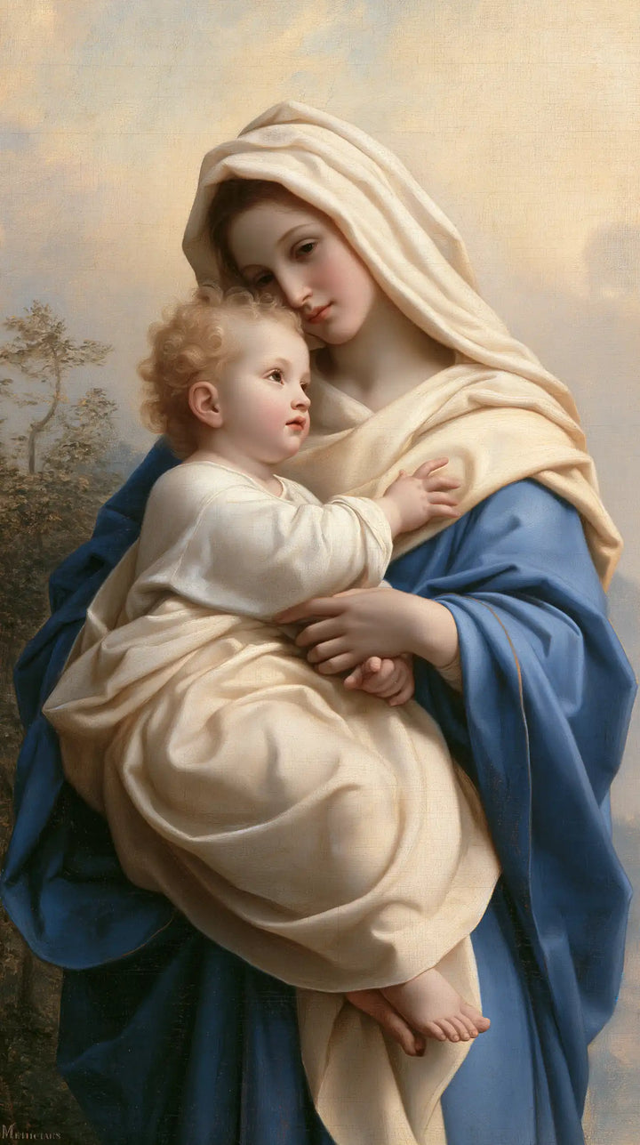 Virgin Mary and Child Jesus - Florentine Renaissance · Portrait n° 16
