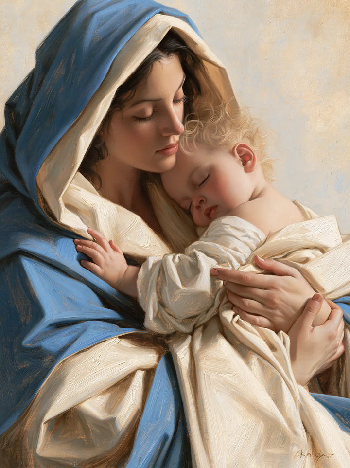 Virgin Mary and Child Jesus - Florentine Renaissance · Portrait n° 22
