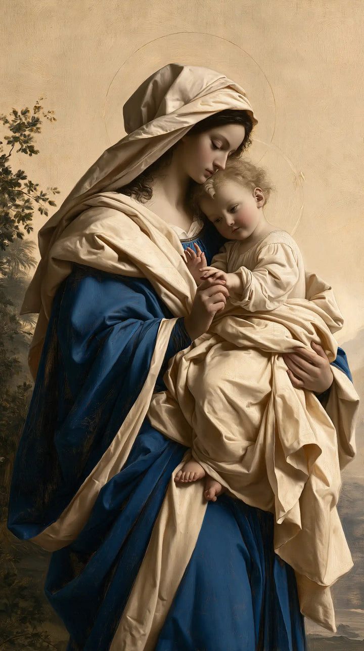 Virgin Mary and Child Jesus - Florentine Renaissance · Portrait n° 29