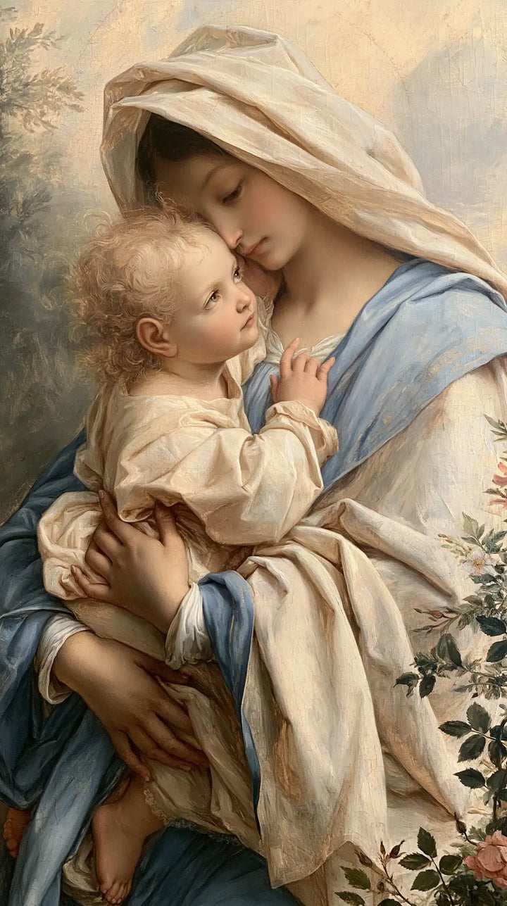 Virgin Mary and Child Jesus - Florentine Renaissance · Portrait n° 31