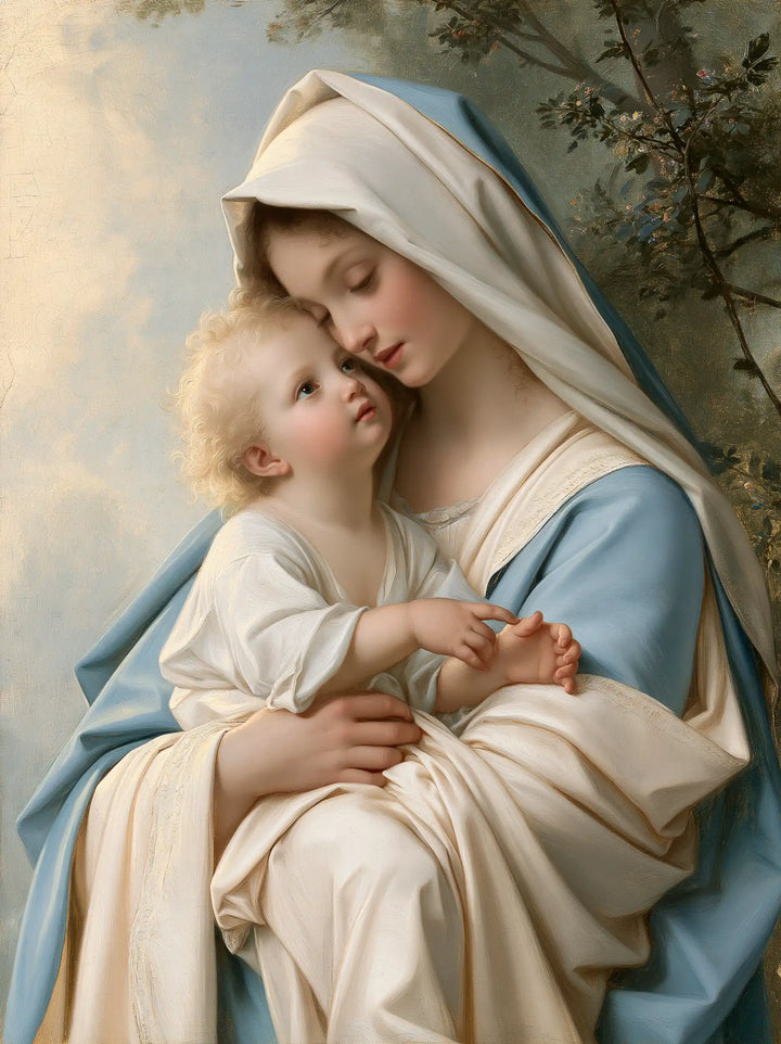 Virgin Mary and Child Jesus - Florentine Renaissance · Portrait n° 33