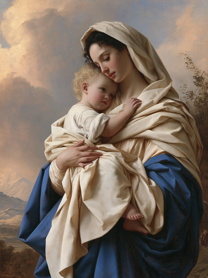 Virgin Mary and Child Jesus - Florentine Renaissance · Portrait n° 34