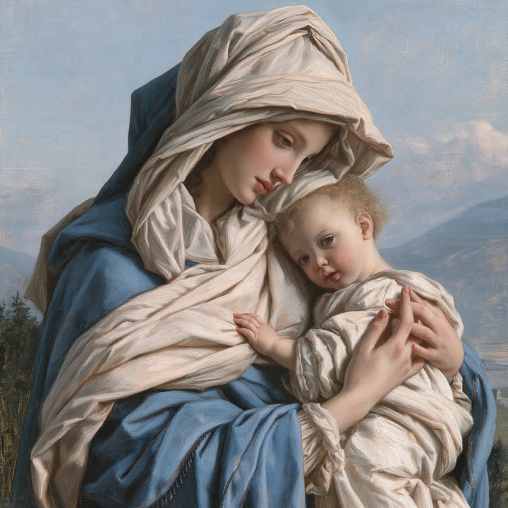 The Virgin and Child — The Inclination Before Azure Hills