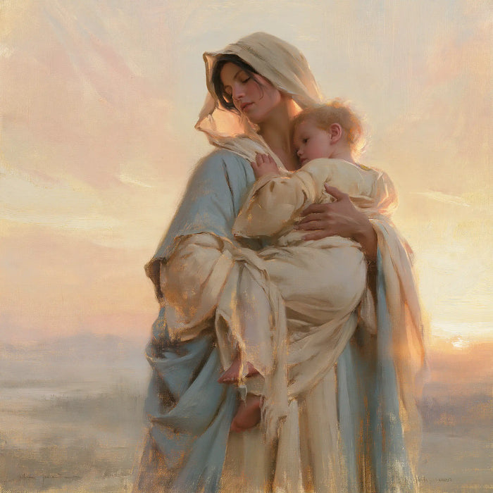 The Virgin and Child — Rest Before the Distant Sun