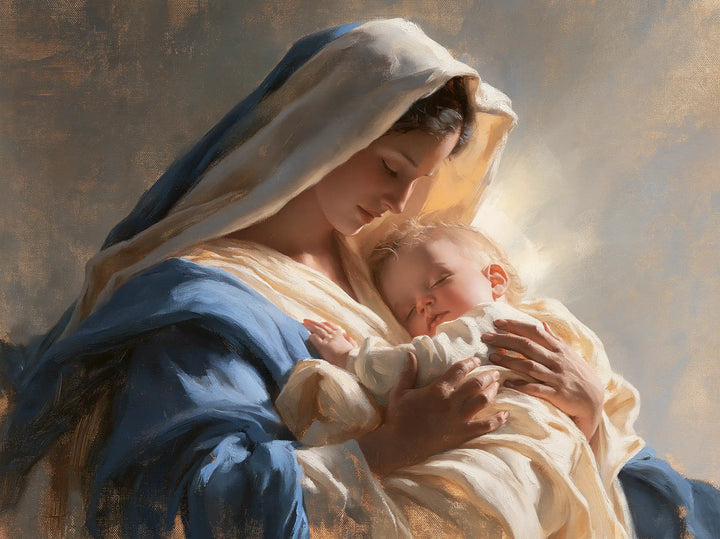 Virgin Mary and Child Jesus - Mary Presenting the Child Jesus · Landscape n° 9