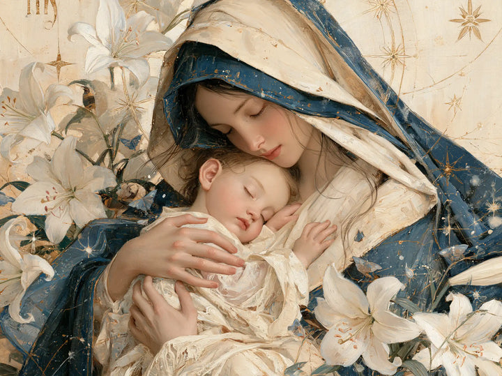 The Virgin and Child — The Kiss in the Starry Refuge