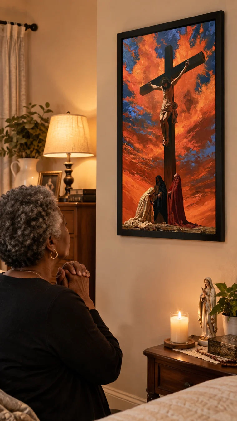 Opere d'arte in interni reali