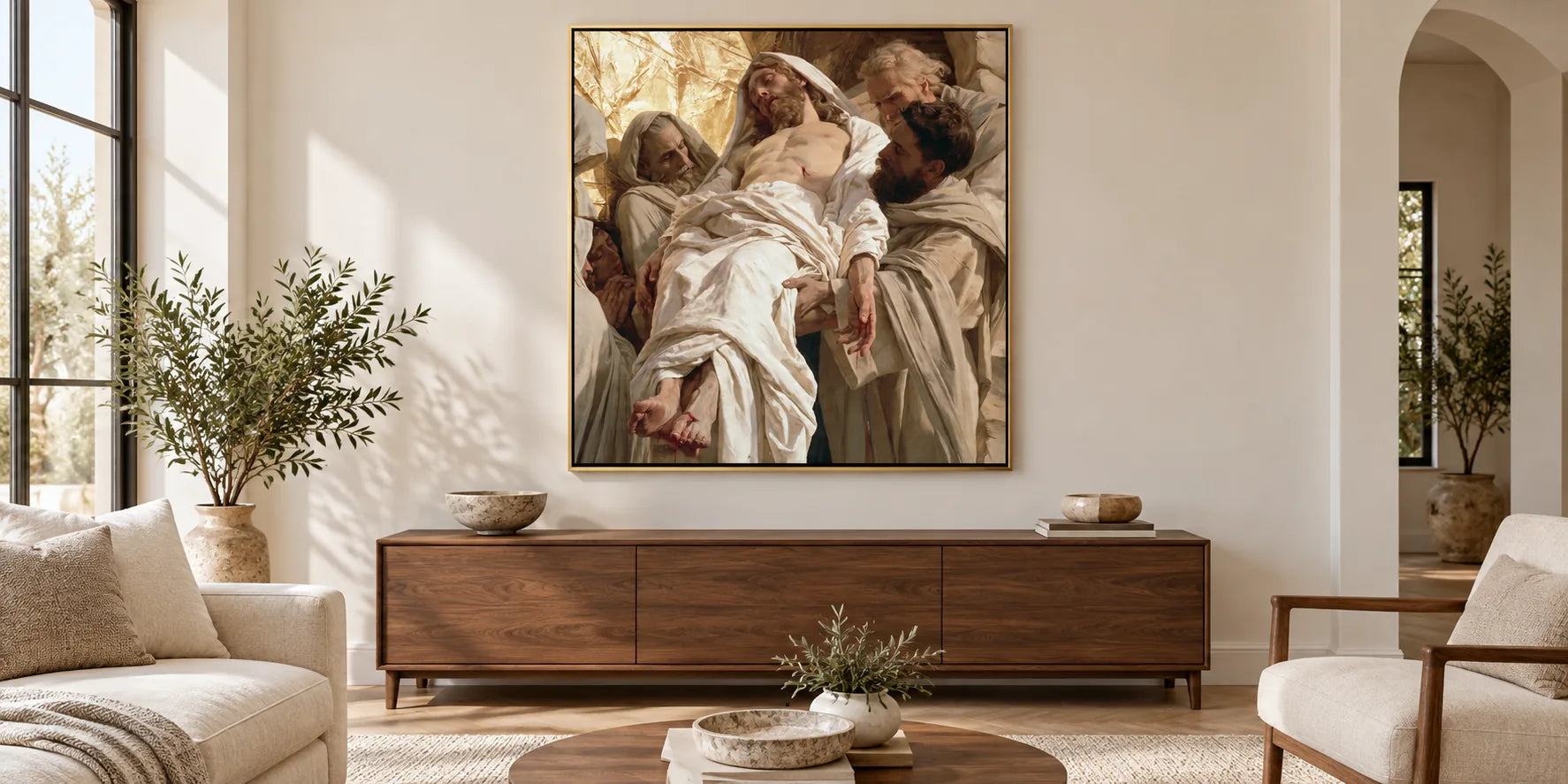 La deposizione di Gesù Cristo nel sepolcro - Caravaggio — tenebrismo